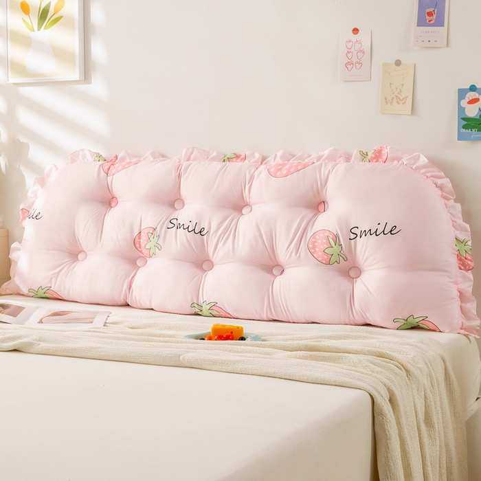 少女心ins床头腰靠垫可爱公主风床上卧室大靠背软包护腰防撞靠枕,居家布艺,靠垫/抱枕,淘宝优惠券,粉丝福利购,淘宝优惠卷