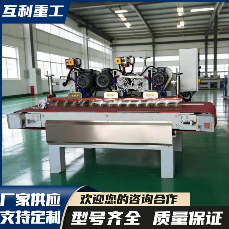 现货数控三刀瓷砖切割机 可调速数控岩板下料设备 台式切割机
