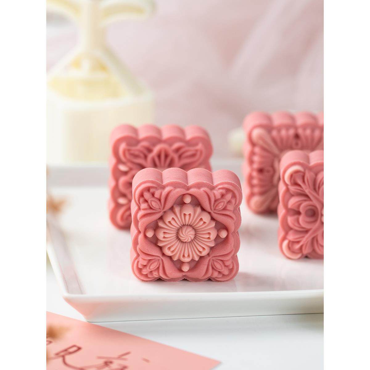 2025新款月饼模具手压式家用按50g75克工具磨食品级国风绿豆糕点,厨房/烹饪用具,烘焙模具,淘宝优惠券,粉丝福利购,淘宝优惠卷