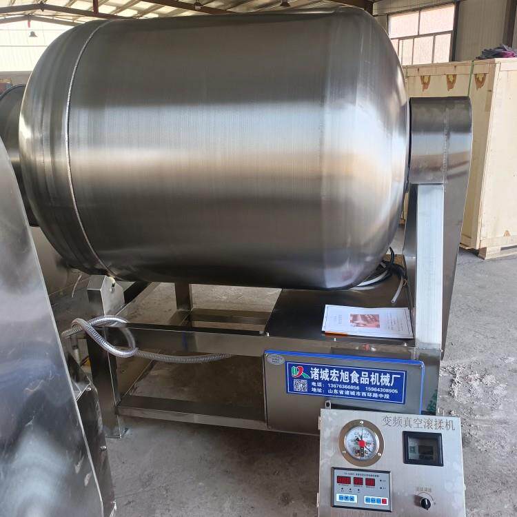 商用大小型真空滚揉机不锈钢腌制机鸡鸭牛羊肉鸡柳一体机搅拌机