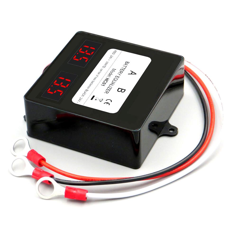 电池均衡器太阳能系统专用存储Ha01稳压器2X12V 24V平衡2电池