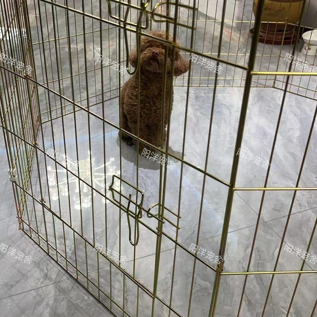 小狗宠物围栏防锈电镀锌工艺养殖铁丝网长方形圆形耐用鸡鸭鹅笼子