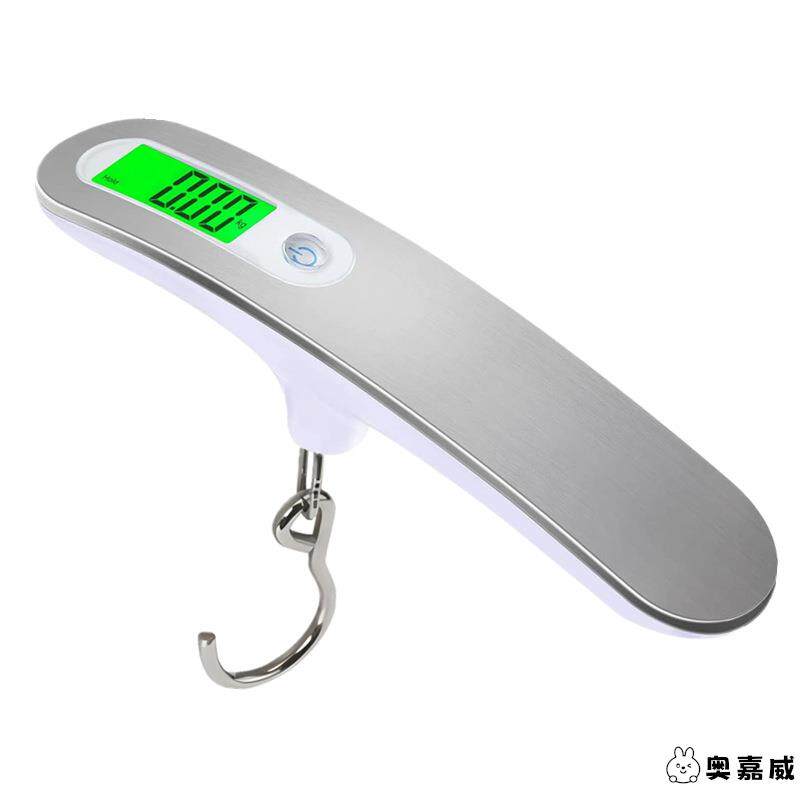 Portable and accurate 50kg luggage weighing device, home travel suitcase, express package, electronic hand-held scale, free shipping thumbnail 5