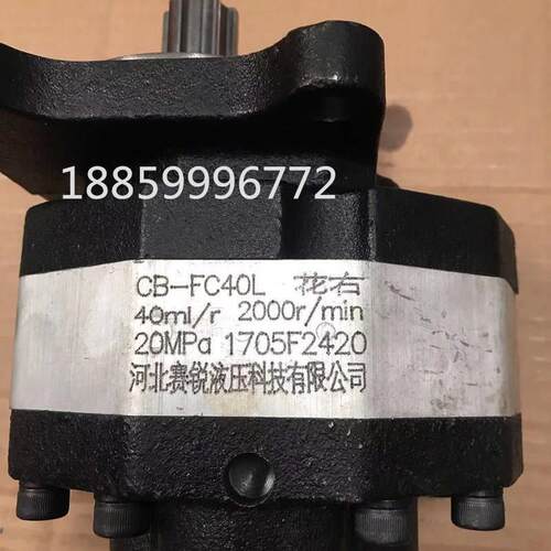 河北赛锐液压科技C-FC10~ABOCB-F8C0B花键键左旋平右旋泵车