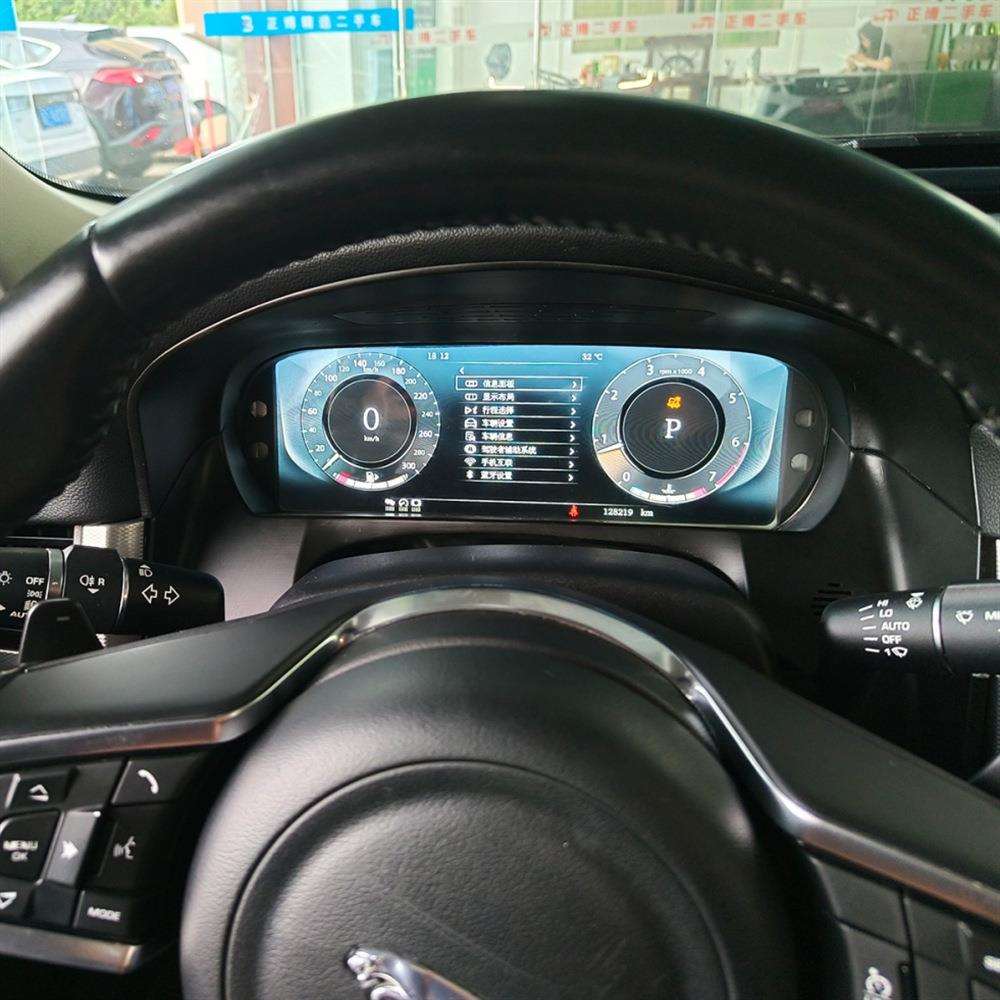 适用于16-19款捷豹XFL液晶仪表12.3寸全液晶仪表盘带无线Carplay