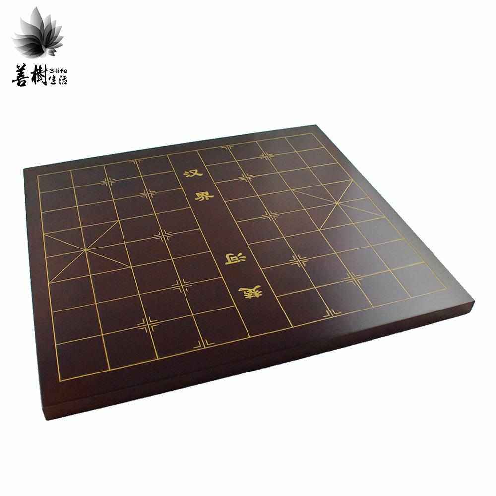 楠竹工厂 红棕色小批量围棋双面中国象棋订货棋盘棋盘 源头可两用