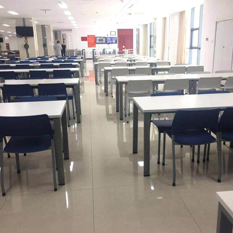 江西学校快餐饭店钢木餐桌椅员工食堂餐厅酒店桌椅南昌厂家