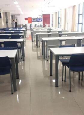 江西学校快餐饭店钢木餐桌椅员工食堂餐厅酒店桌椅南昌厂家