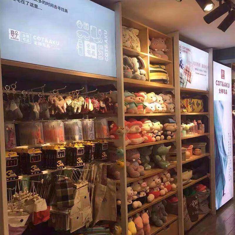 精品店杂货铺展示架头首饰玩具小商品货架单双面挂摆多功能货架