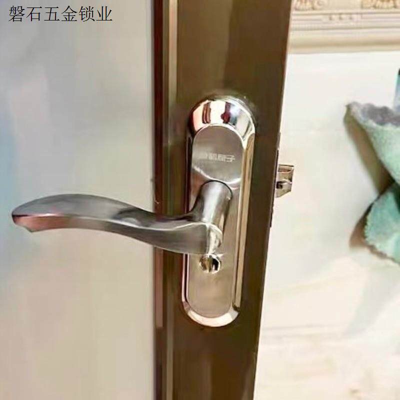 单舌门锁欧式门锁配件大全锁具50房间木门把手房门锁老式单舌锁