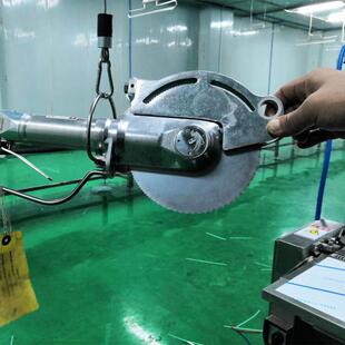 手持肋排锯 猪牛羊分割气动锯开背 查韦斯圆盘锯 厂家优惠