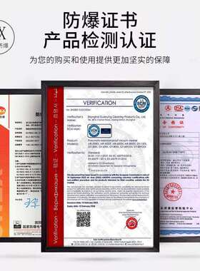 质保三年防爆工业吸尘器防静电GY-80/60/30/15EX干湿两用吸尘机