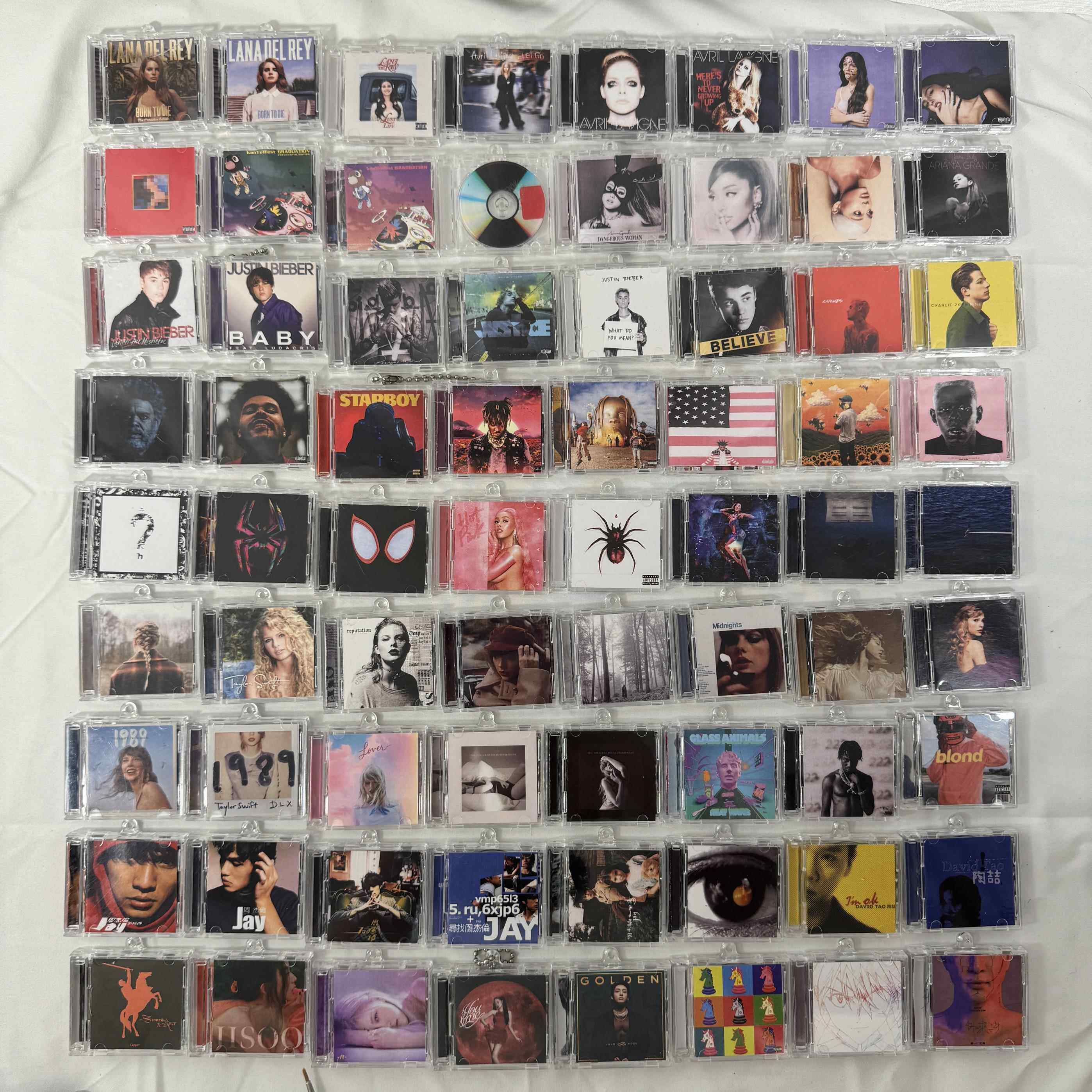 NFC迷你专辑钥匙扣CD挂件NFC钥匙扣礼物 NFC音乐周边 smini 定制A