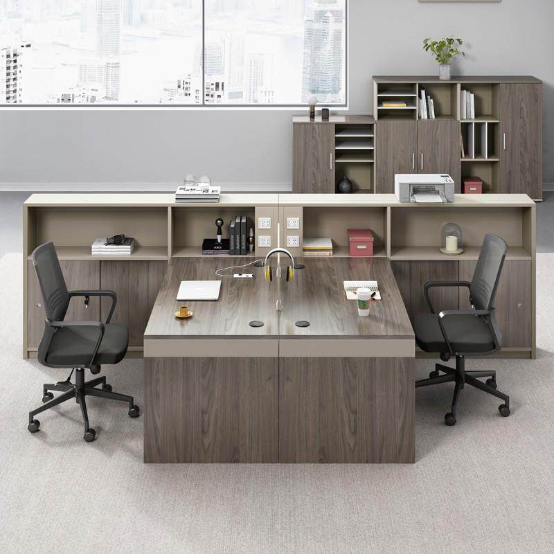 财务桌职员办公桌椅组合简约现代4/6人位屏风卡位办公室全套家具