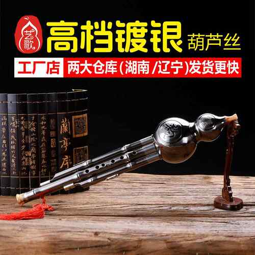 镀银葫芦丝C调降B调儿童初学成人学生入门零基础学校琴行