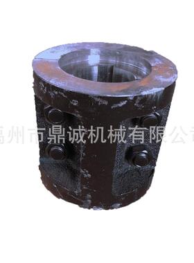 鼎诚机械40T刮板机配件小40半滚筒SGB420/40刮板机半滚筒铸造
