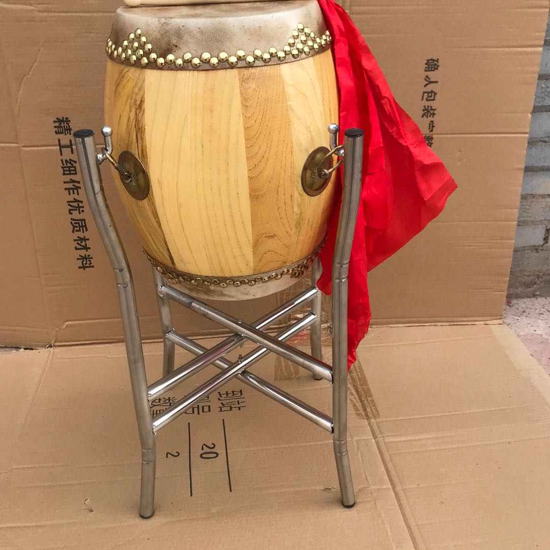 6.5寸黄牛皮高音鼓白茬鼓战鼓堂鼓牛皮鼓椿木鼓戏曲鼓京剧鼓