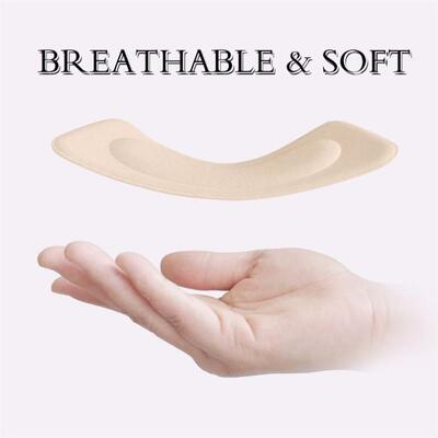 5Pairs Heel Insoles Patch Pain Relief Anti-wear Cushion Pads