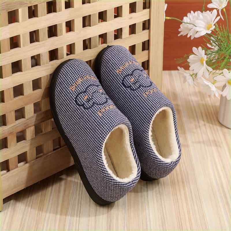 新款北京布鞋室内妈妈拖鞋棉鞋脚蹬保暖加绒防滑冬季中老年加厚,女鞋,棉鞋,淘宝优惠券,粉丝福利购,淘宝优惠卷