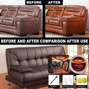 Rayhong Leather Cleaning and Restoration Cream, a cleaning a