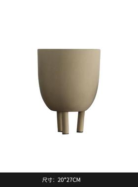 正品丹麦设计cph10部1寂风侘陶瓷花摆件客厅台面插花样板间瓶售楼