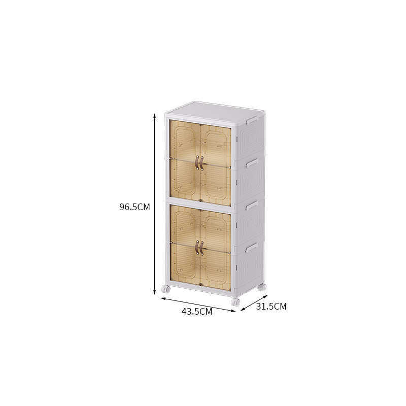 鞋柜可折叠家用门口透明鞋架收纳盒多功能双开门储物收纳柜置物柜,居家日用,其它,淘宝优惠券,粉丝福利购,淘宝优惠卷