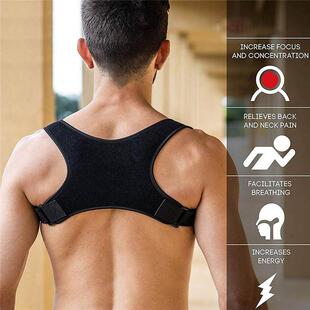 Back correction strap, hunchback correction strap,