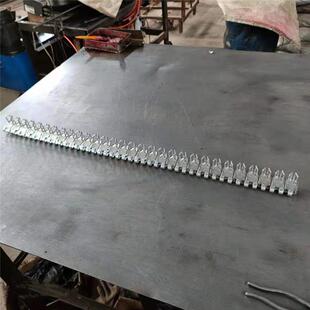 RV6型高强度连体皮带扣碳钢B800/1000/1200输送带钢扣卡子6-12mm
