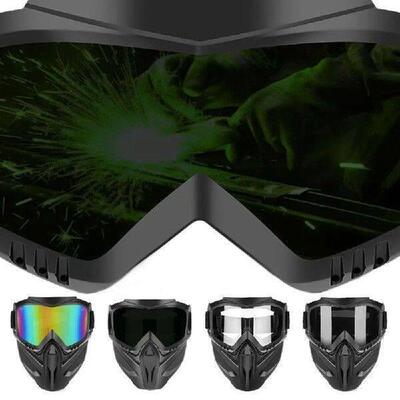 Dust Resistant Auto Darkening Welding Glasses Adjustable