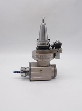 CNC加工中心侧铣角度头BT直角铣头90度横向铣头万向角度头