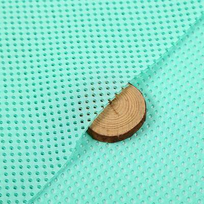 厂家现货新款对孔三明治网眼布面料箱包网布透气床垫箱包服装布料