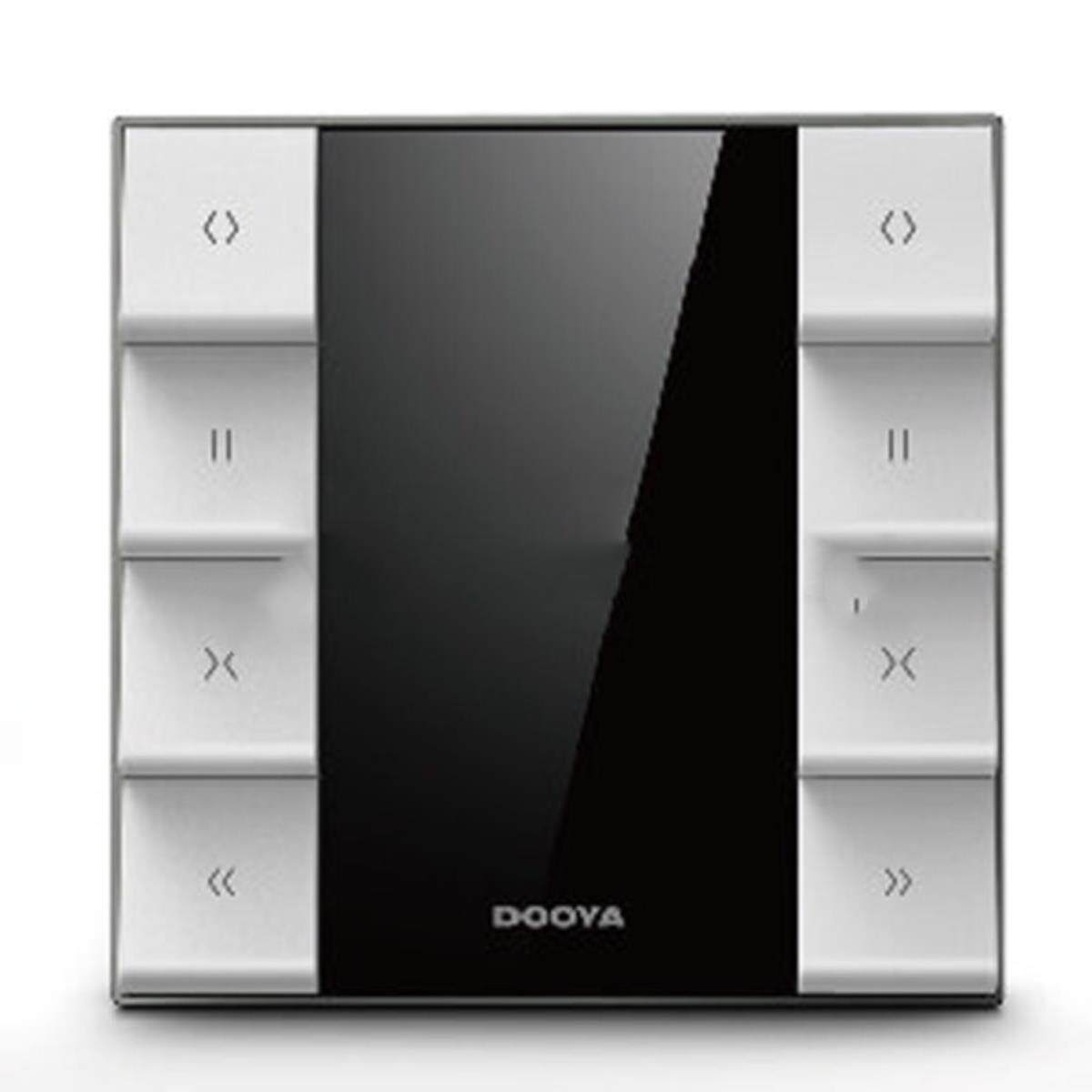 电动智能窗帘随意贴开关控制面板免布线遥控远程控制单控双控墙壁