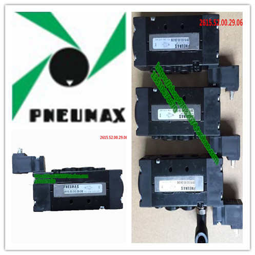 代理意大利PNEUMAX纽迈司木工设备原装精品电磁阀2615.52.00.3906