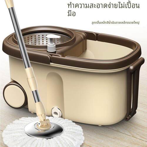 加厚旋转拖把桶墩布桶家用免手洗拖把桶拖布好神拖不锈钢吸水自动