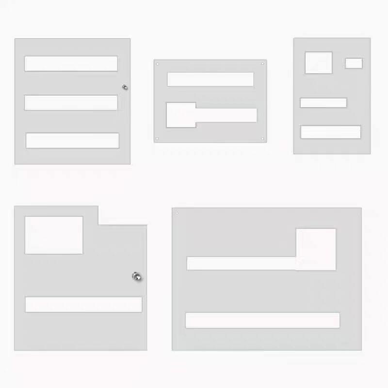 非标定做内门盖板内门回路电箱门板明装暗装家用空开电箱盖板