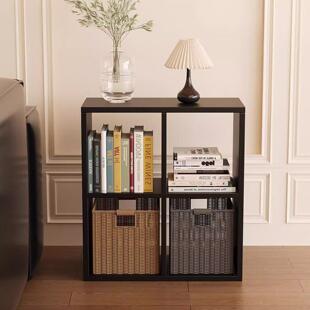 钢制格子柜自由组合收纳柜家用电视柜客厅收纳书架落地置物架铁艺