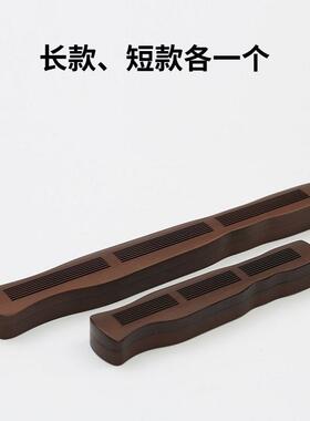 纯铜线香炉伏羲古琴卧香炉檀香炉家用室内客厅香盒香筒茶道香薰炉