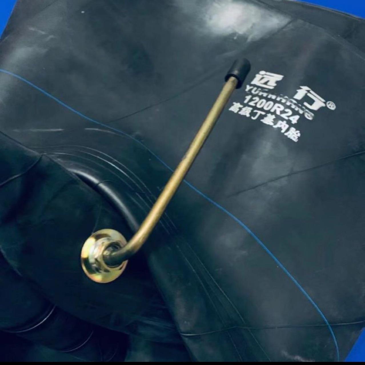 新力固轻载汽车1200-24轮胎 1200R24弯嘴丁基胶内胎