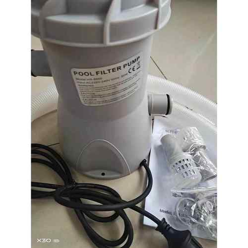 泳池过滤泵530加仑600夹网支架泳池水泵污水循环处理滤水泵