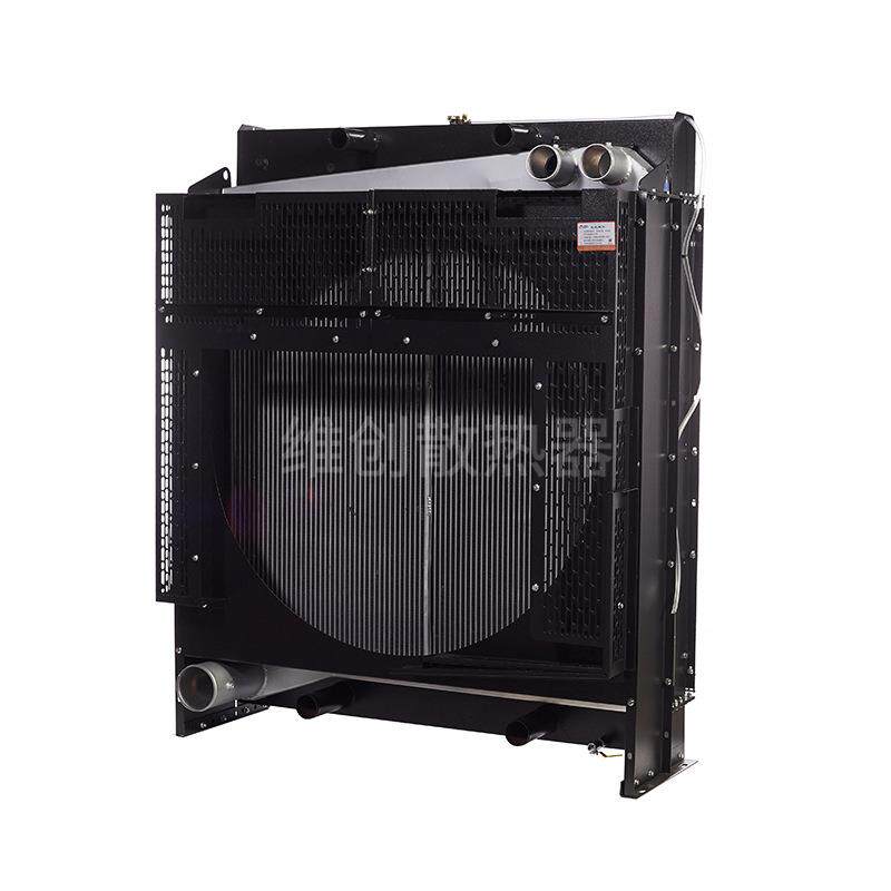 厂家直供柴油发电机组散热器水箱 配套上柴发电机组散热器