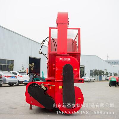 BTN孝感秸秆二次粉碎回机收力自走式秸回收机新款强秆除土