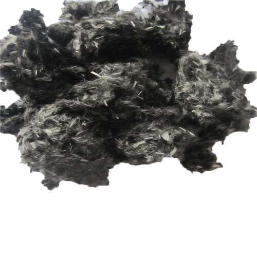 厂家直供进口基材优质无胶导电4mm短切碳纤维丝 导电碳纤维短切丝
