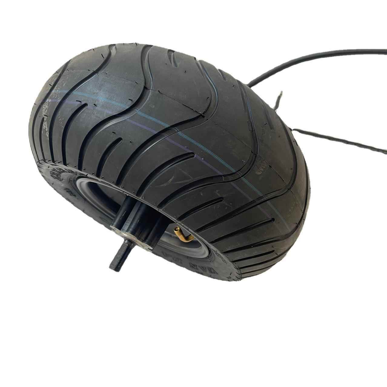 增强版13寸大功率滑板车轮毂电机宽胎碟刹电动车电机