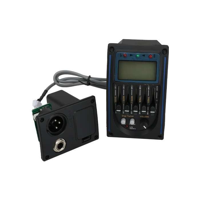吉他EQ拾音器五段打板木吉他电箱拾音器 EQ拾音器EQ-LC-5民谣古典