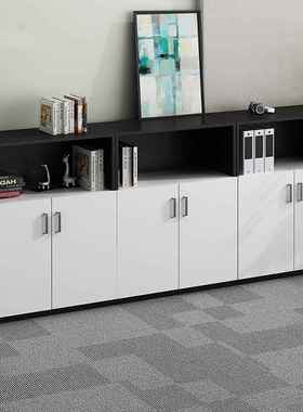 办文件柜矮21920柜公地柜办公落室资料柜桌水边茶柜木质抽屉边几