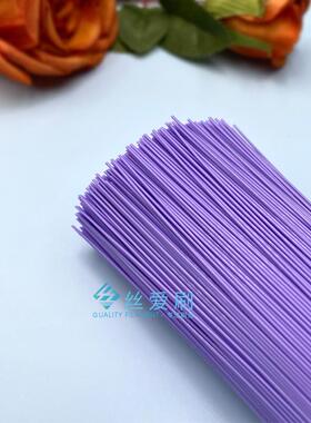 紫色PA6圆形直丝 0.8x1250mm工业刷丝