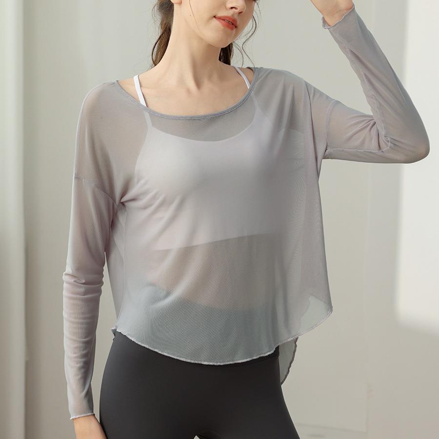 Mica yarn professional dance training yoga clothes womens