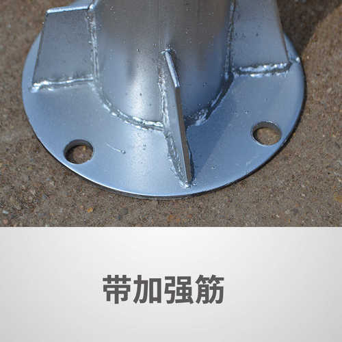 标志牌立柱 固定凸面镜立杆广告牌镀锌钢管 道路广角镜立柱