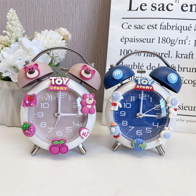 个性儿童专用懒人起床神器闹钟卡通男女孩创意静音夜光时钟表可爱