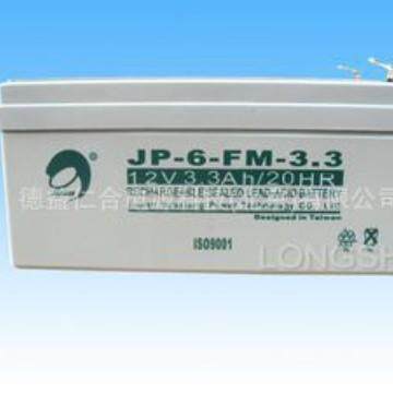 劲博蓄电池JP-6FM-3.3/12V3.3AH铅酸蓄电池